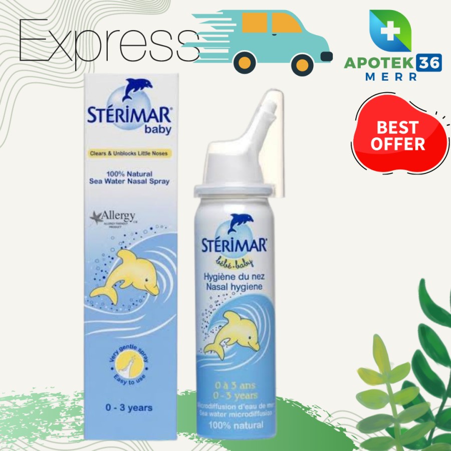 STERIMAR BABY NASAL SPRAY HYGIENE