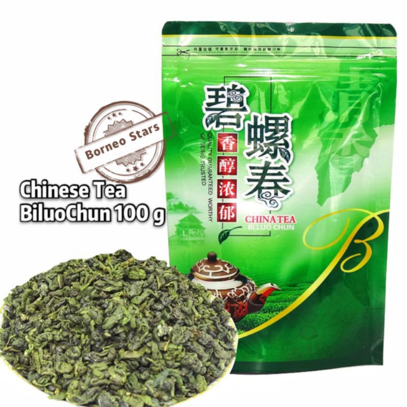 

Biluochun Tea/Healthy/ Tea Gulung 碧螺春