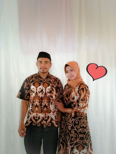 Maura Couple - Sania Ruffle Batik Couple Ori Ndoro Jowi Garansi Termurah Shopee - Batik Modern Solo