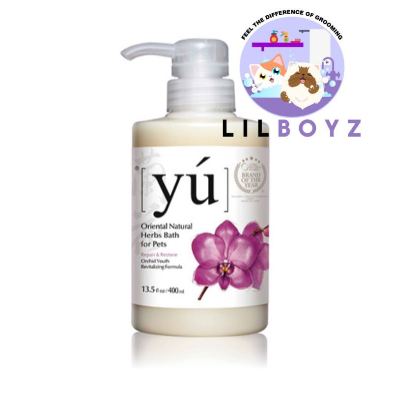 Shampo Kucing & Anjing Yu Orchid Youth Revitalizing Formula