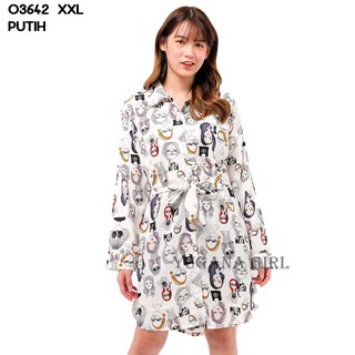 Monellina 3 03642 Baju Tunik Atasan Retro XXL Jumbo Monellina 3 03642 Baju Tunik Atasan Retro XXL Jumbo