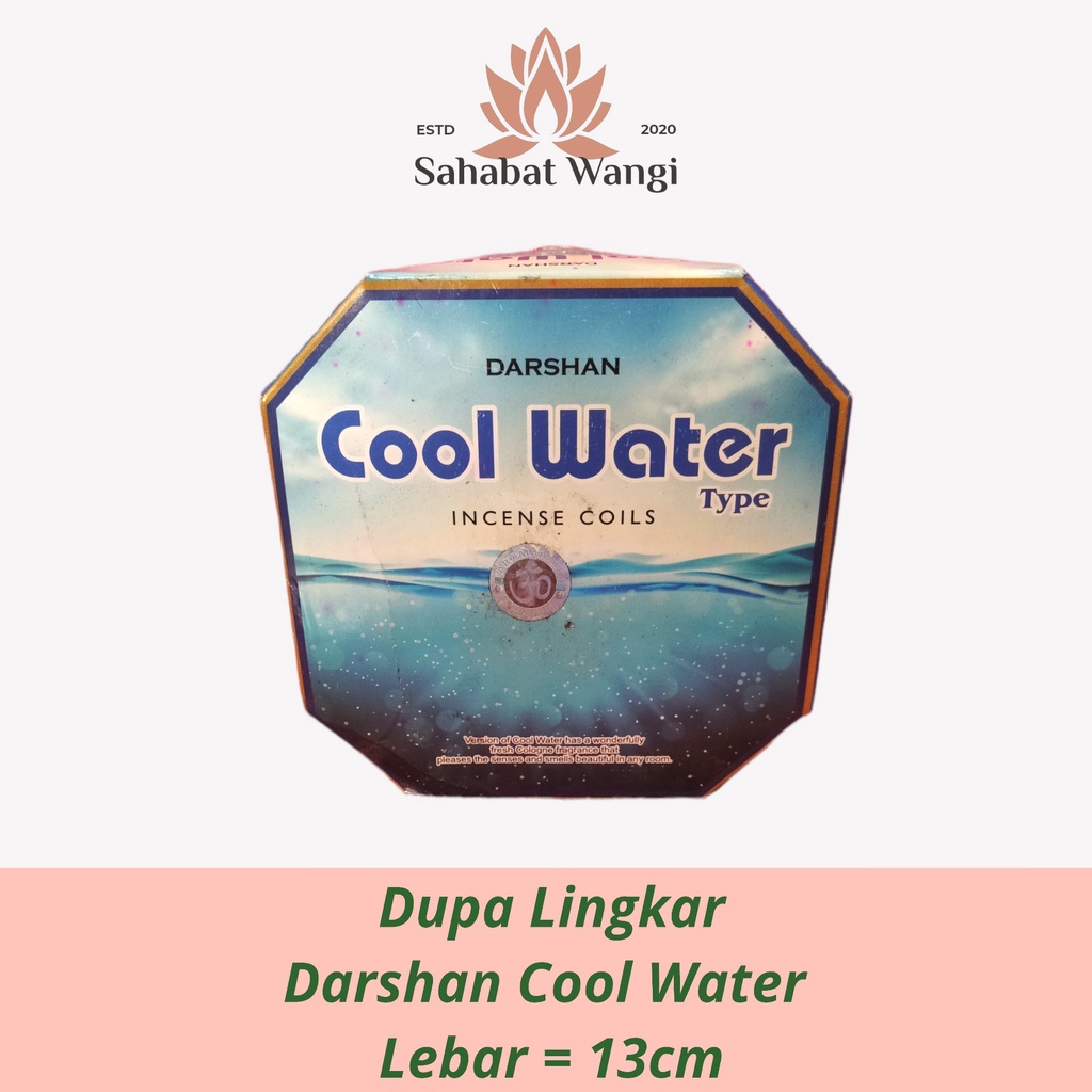 Dupa Hio India Lingkar 24 Jam Darshan Cool Water 1 Pack