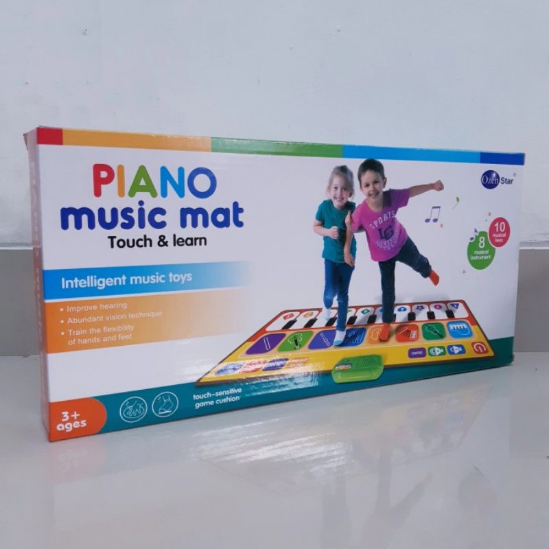 Mainan Piano Music Play Mat - Musical Dancing Anak Laki Perempuan