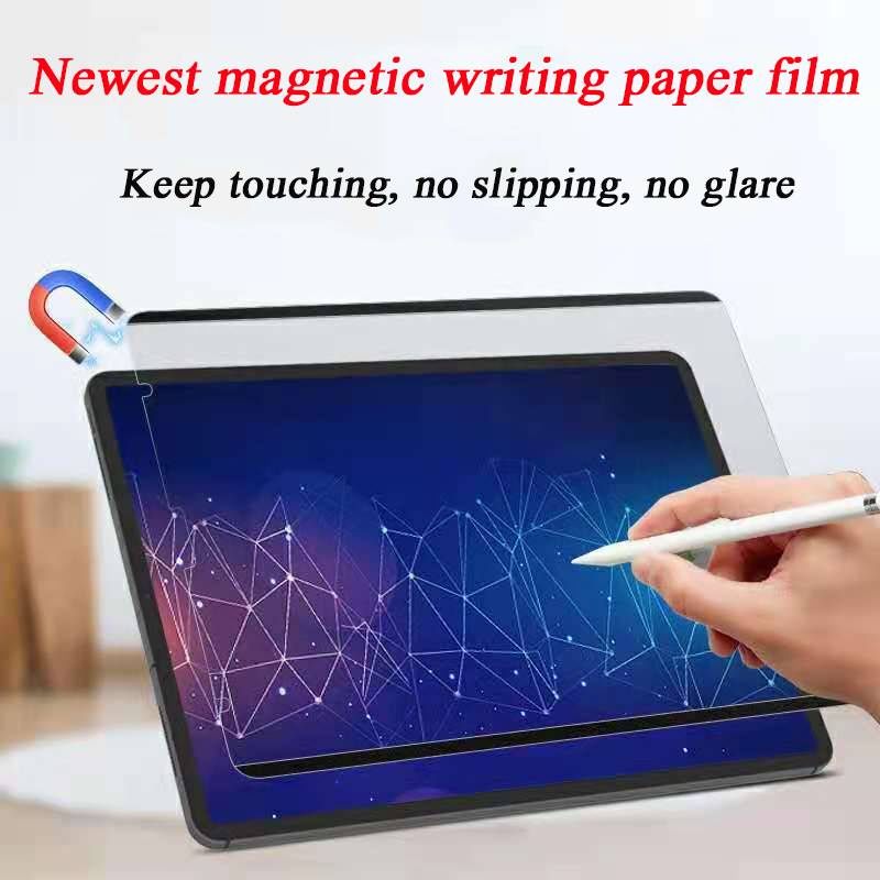 Film Kertas Magnetik Dapat Dilepas Untuk Ipad Pro 11 2021 12.9 2020 2018 7th 8th 10.2 Air 4 10.9 Air 3 10.5