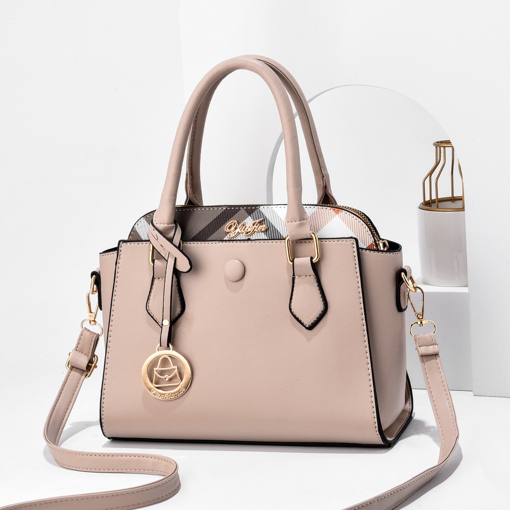 EL 5373 CR 7698 RISCE TAS 2IN1 HAND BAG IMPORT WANITA CEWEK PEREMPUAN JAKARTA BATAM