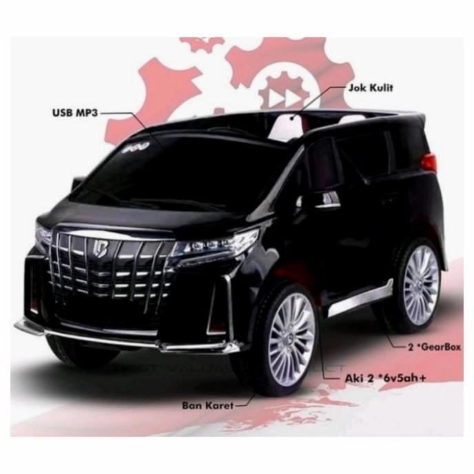Mobil Alphard Anak Murah Remot Kontrol Mainan Mobilan Aki 12 Volt Baru Xbwzaj98G8