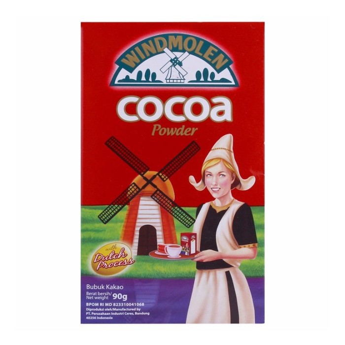 

Windmolen Cocoa Powder 80gr - Coklat Bubuk