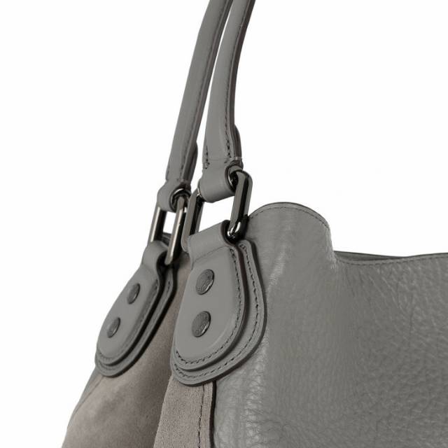 coach edie 31 heather grey