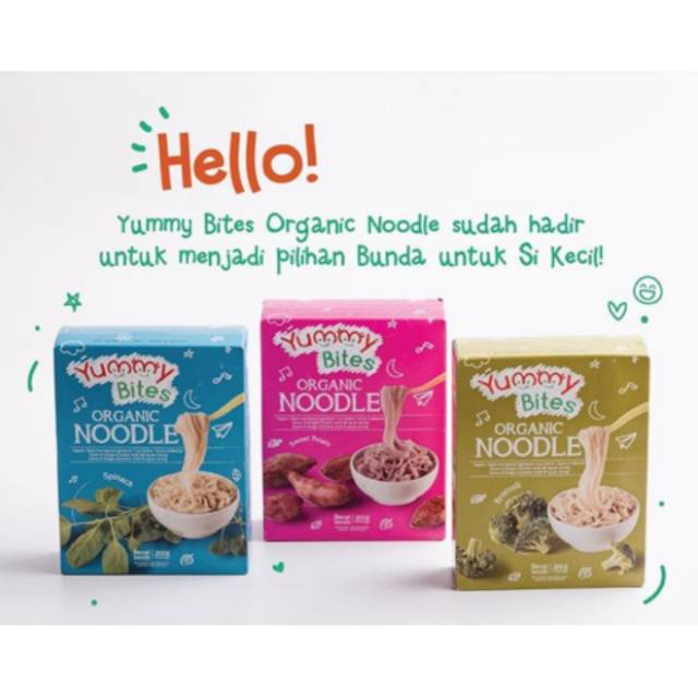 Yummy bites noodle 200gr