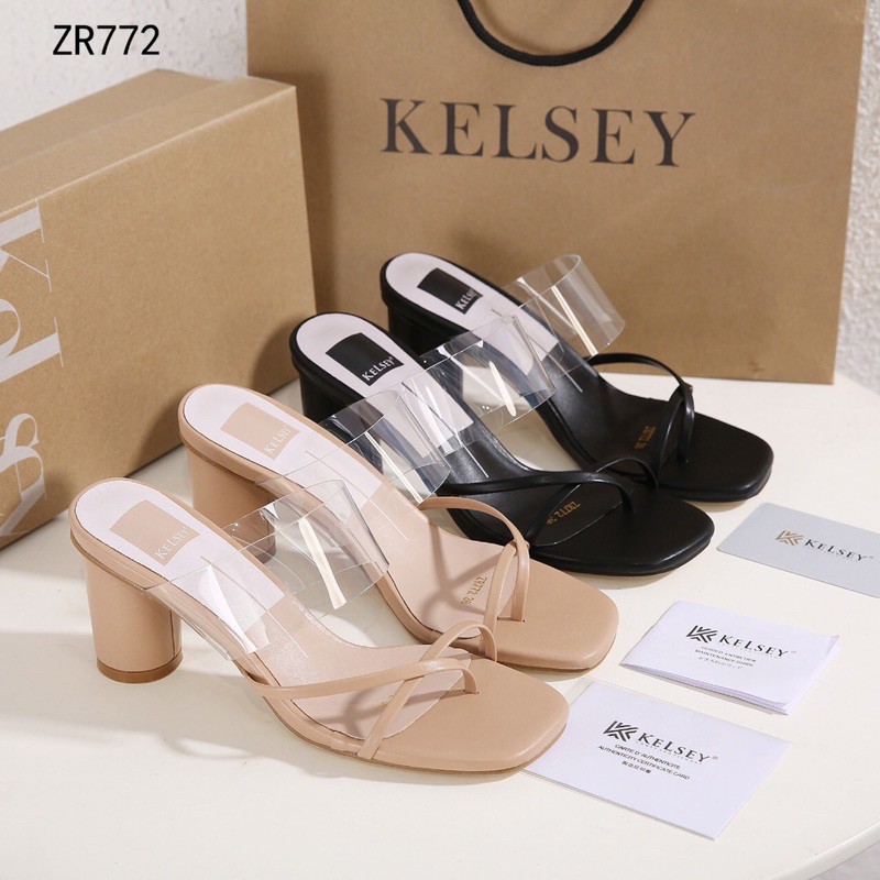 (GRATIS ALAS KAKI) NICOLE HEELS WANITA IMPORT KELSEY ZR772 SANDAL HEELS WANITA