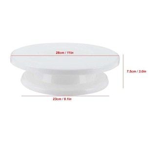  Meja Putar Kue  Revolving Cake Stand Tempat Kue  Shopee 