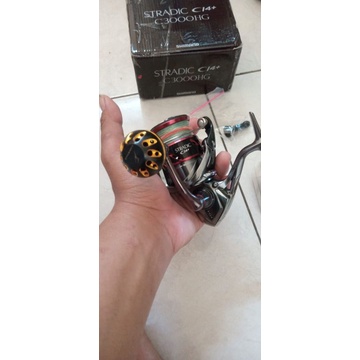 Reel Shimano stradic Ci4 C3000HG bekas