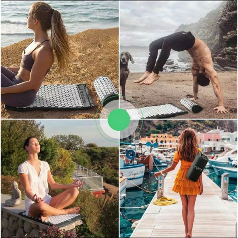 Matras Kesehatan Terapi Punggung Cushion Shakti Acupressure Yoga Mat Matras