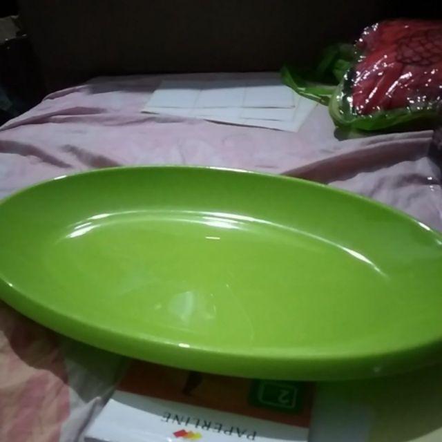 Piring Ikan Golden Sunkist Pi-8007 , Piring Oval Besar Golden Sunkist