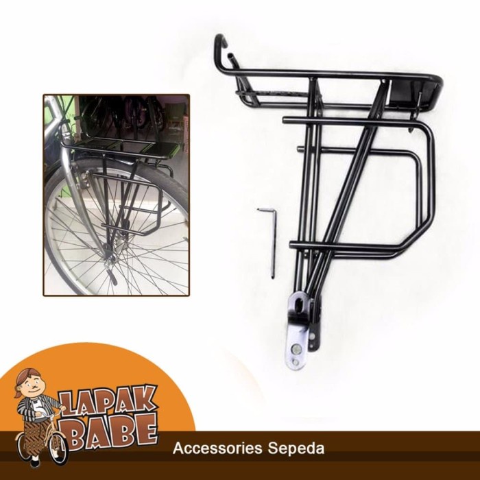 Aksesoris Sepeda - Rak Bagasi Pannier Depan Sepeda Touring Rak Touring Bagasi Touring B