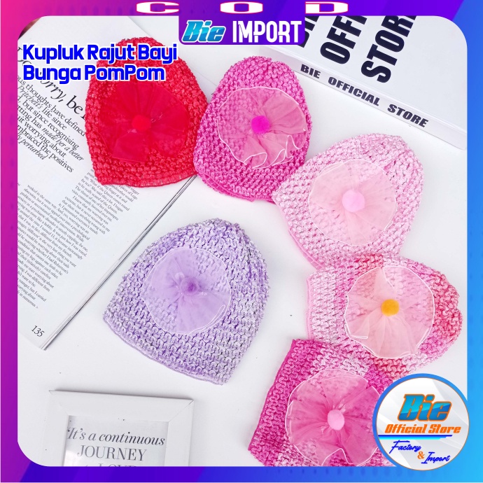 Kupluk Anak Rajut Karakter Impor Best Seller