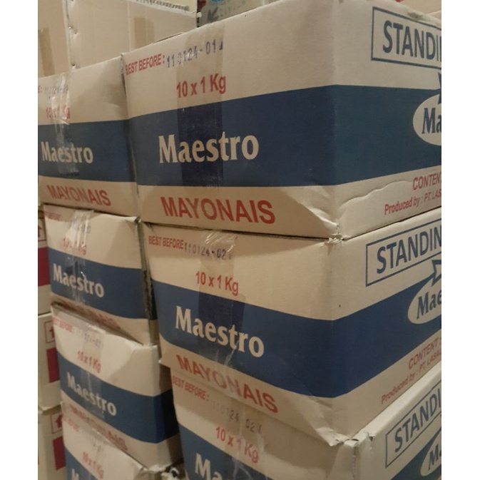 Mayonaise Maestro 1 kg | 1 karton isi 10 x 1 kg