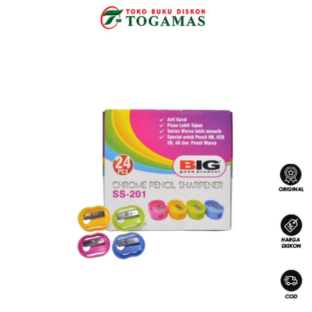 

READY STOCK !! SHARPENER CHROME OVL SS-201 BIG