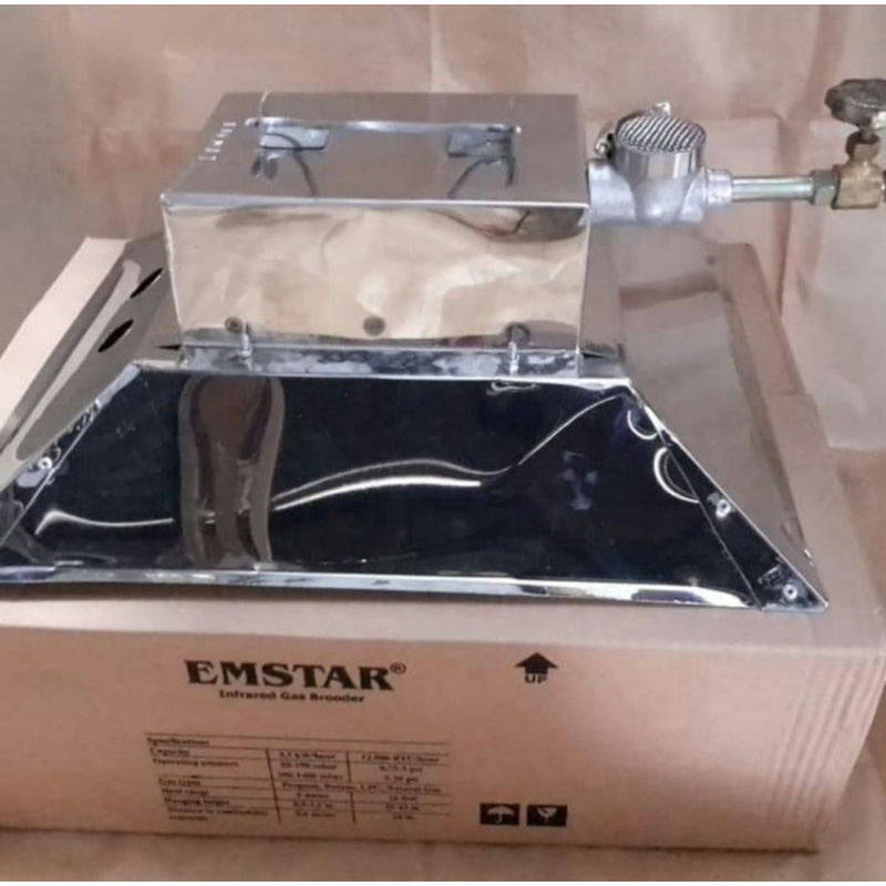 pemanas kandang ayam stainless gasolec emstar