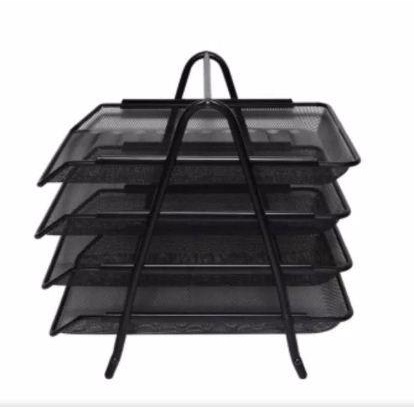 

Paper | Informa Letter Tray 4 Susun Rak Tempat Dokumen Paper Tray Organizer Murah Baru