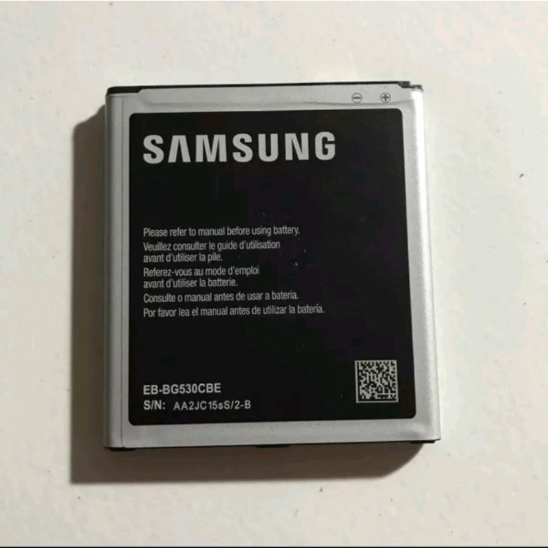 batre battery baterai samsung galaxy j2 prime j532g original ori copotan model eb-bg530cbe - j5 2015