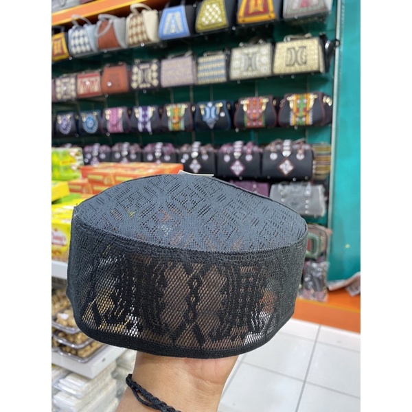 peci/kupiah rajut motif pintu aceh | songkok khas aceh