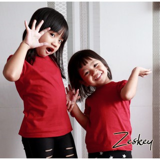 Zeskey t shirt oblong  anak kaos  katun anak kaos  bayi  