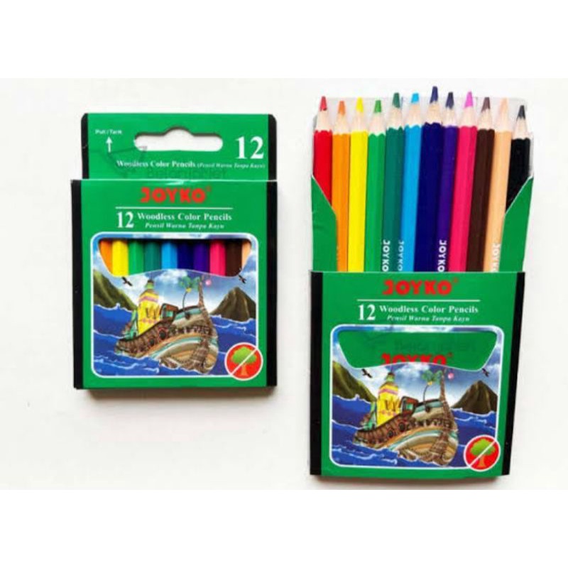 

pensil warna joyko isi 12 warna