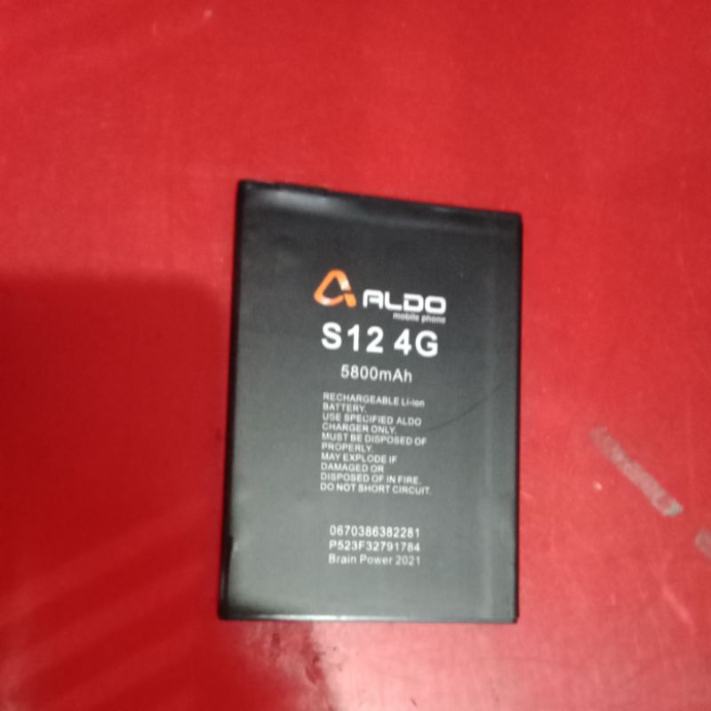 Batre baterai Aldo S12 4G Original