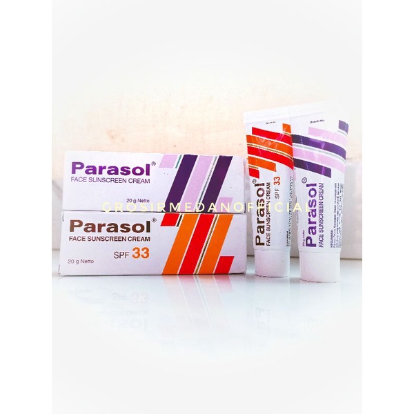 PARASOL UNGU - PARASOL SPF 33 - PELEMBAB DAN SUNSCREEN