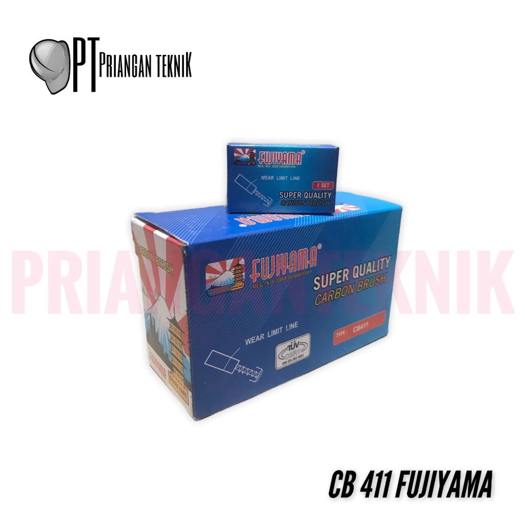 Carbon Brush Fujiyama / Kul CB 411 Gerinda Fujiyama