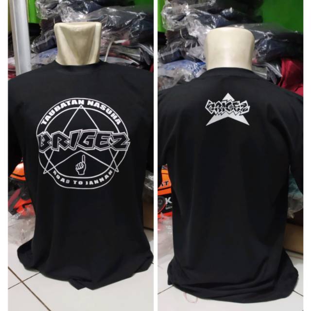 Kaos T-shirt baju BRIGEZ Road To Jannah Taunatan Nasuha