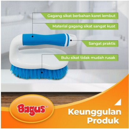 BAGUS Sikat Gagang WC/Toilet Sikat Lantai Tipe 326