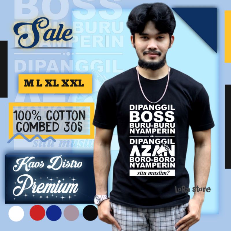 KAOS ISLAMI PRIA - KAOS DAKWAH PRIA ISLAMI - KAOS ISLAM - KAOS DAKWAH ISLAMI - KAOS ISLAM PREMIUM