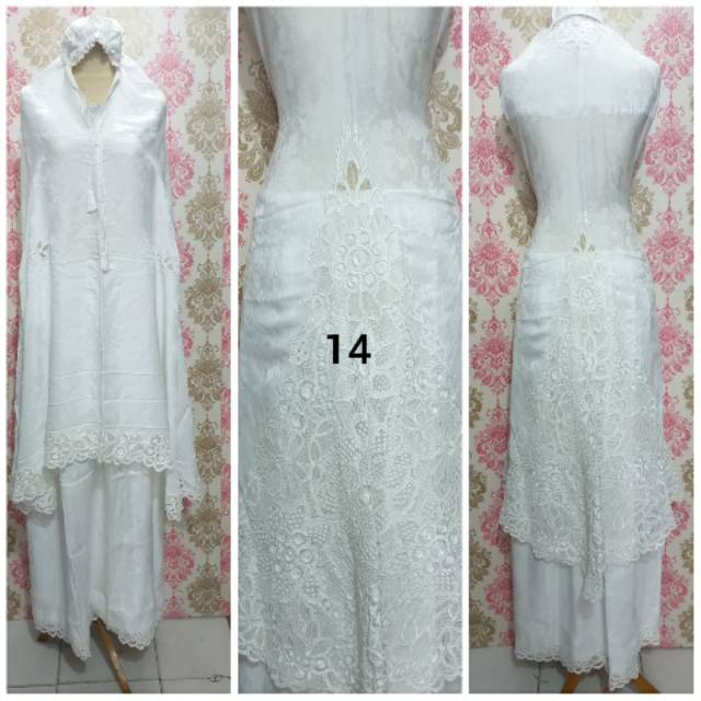 Mukena kerancang SUTRA  asli super jumbo