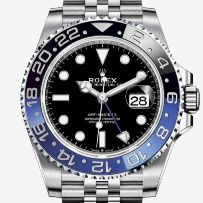 Jam Tangan Pria Rolex Gmt Master Ii Swiss Eta Original Gilangstore_