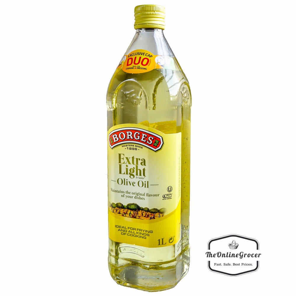 Borges Extra Light Olive Oil 1L - Minyak Zaitun Extra Light