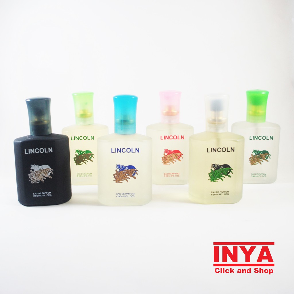 Parfum LINCOLN BLACK 90ml eau de parfume - HITAM 388