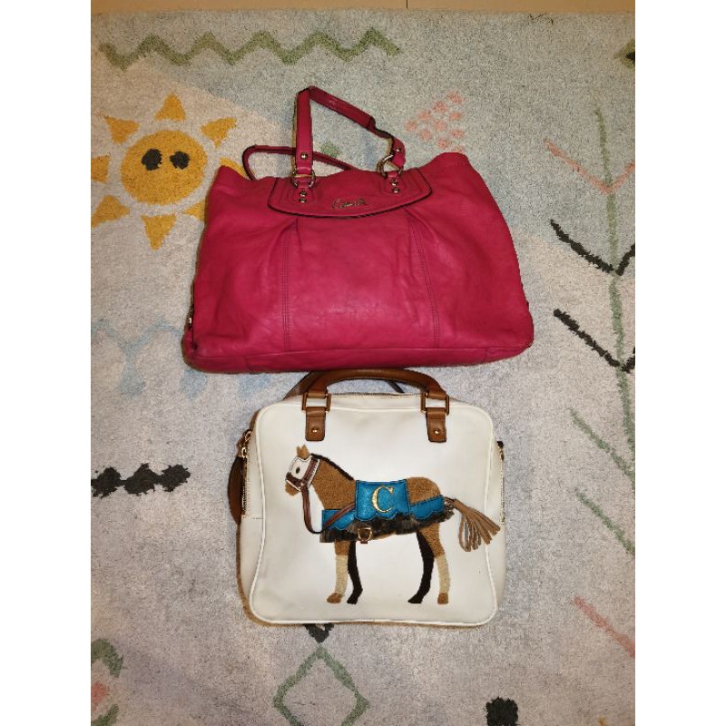 LIVE Senin, 17 Nov utk paket Tas Lapallete Putih dan COACH pink kulit utk kak Rhionidhamayanti