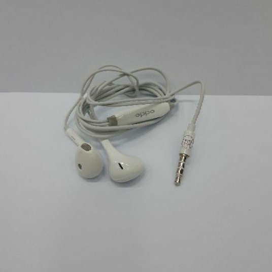 Handsfree Headset Earphone Oppo F9 Plus Packing