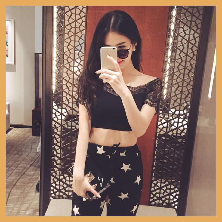 SEXY8 - SABRINA LACE TOP BRA BRUKAT TANKTOP BRALETTE BAJU KEMBEN KAOS - PUTIH