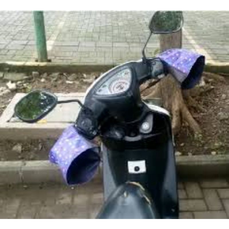 Satamo Sarung Tangan Stang Motor Wanita Sepasang