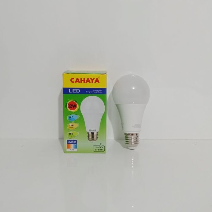 Lampu LED Murah Cahaya Putih Terang 12 Watt Garansi 1 TAHUN