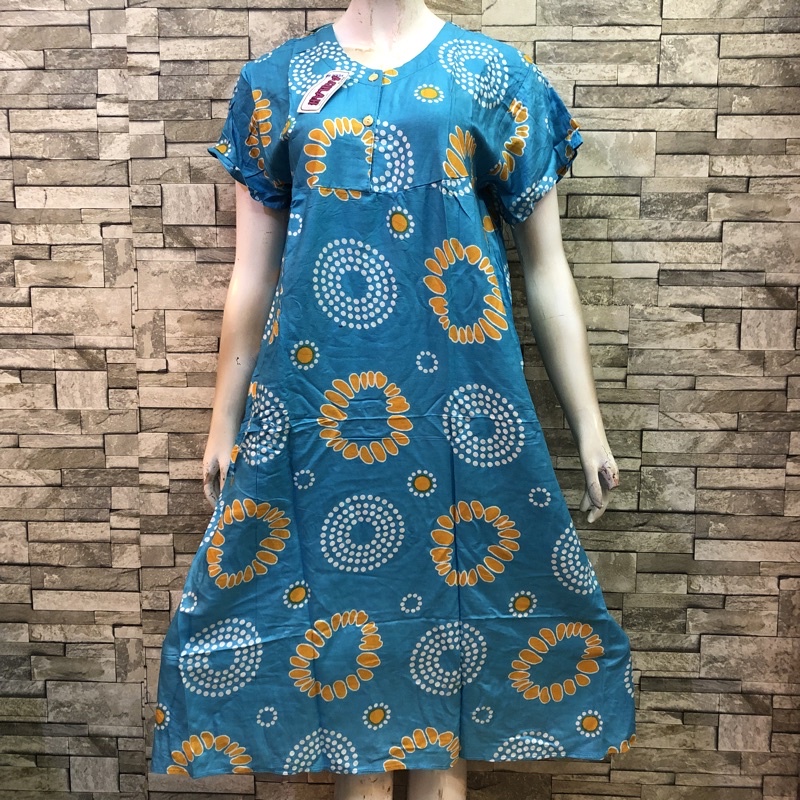 DASTER BALI MURAH MOTIF KEMBANG | BATIK AQILAH-KC 10