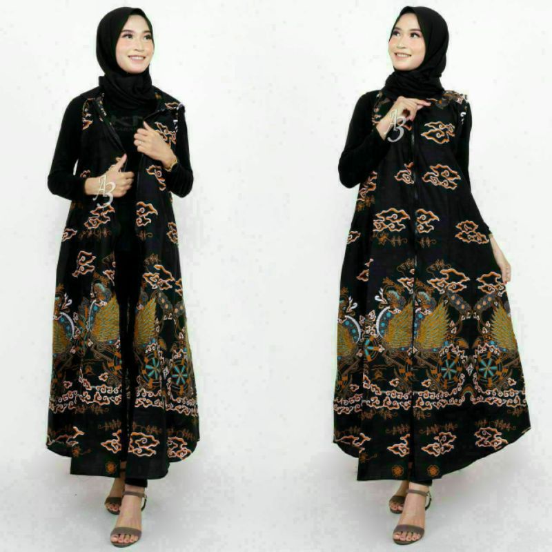 OUTER BATIK / Long cardy / maxy cardy / outer /rompi / maxycardy parang tumpang