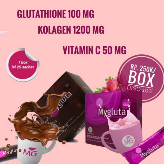 

Mygluta rasa Strawberry / Coklat Cappucino