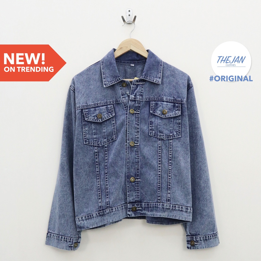 (ORIGINAL) Obela jacket jeans wanita by Genijeans