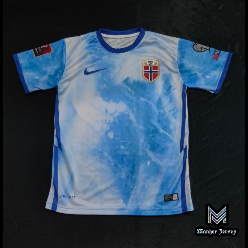 Jersey Norwegia 2021 Full Printing Custom