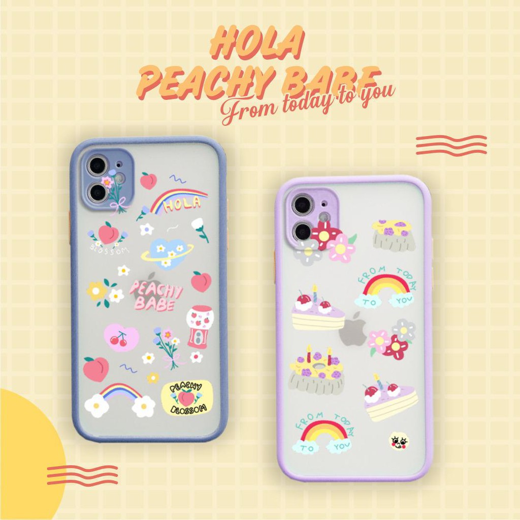 PRINTING HYBRID Hola case iphone 6 7 8 plus x xr xs max 11 12 pro max vivo Y19 Y21s Y33S Y21 2021 Y53 Y51 2020 s1 v9 v15 y12 y15 y17 y20 y20s y20i y12s y30 y50 y91 y93 y95 y91c