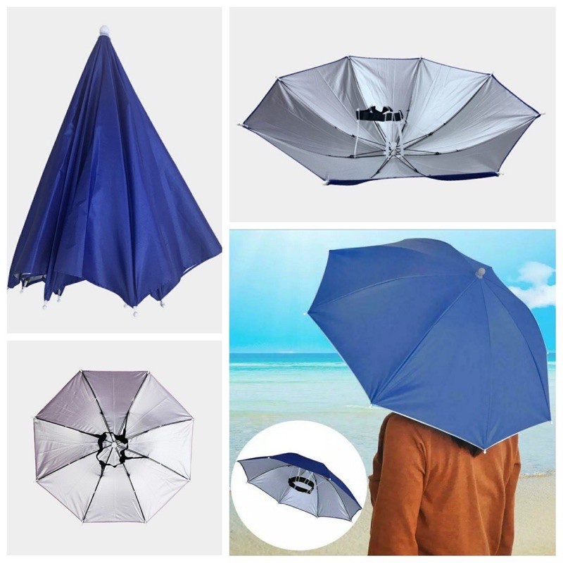 Topi Payung Besar Diameter Outdoor Panas Matahari Anti UV